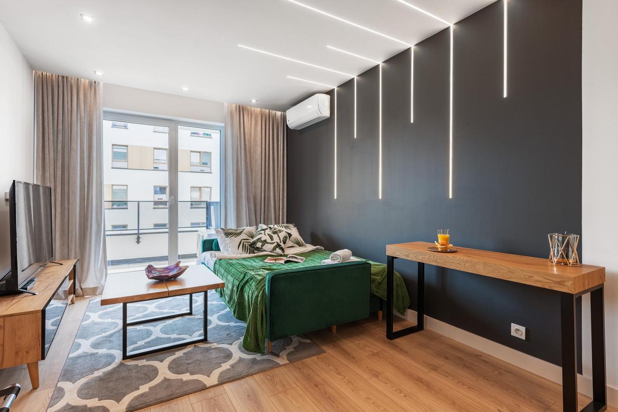 P&O Serviced Apartments Group Komputerowa ワルシャワ 部屋 写真